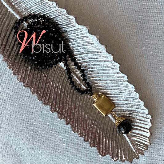 KNOTTED CRYSTALS NECKLACE