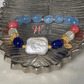 LIGHT BLUE NUGGETS BRACELET