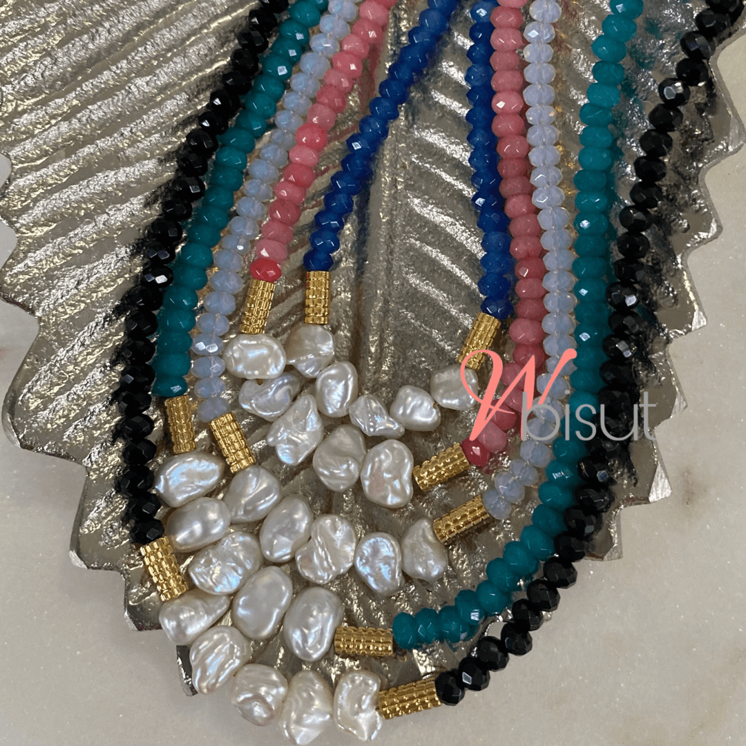 OPAL COLOR JADES NECKLACES