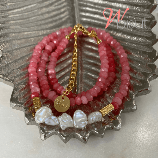 PINK JADES NECKLACES