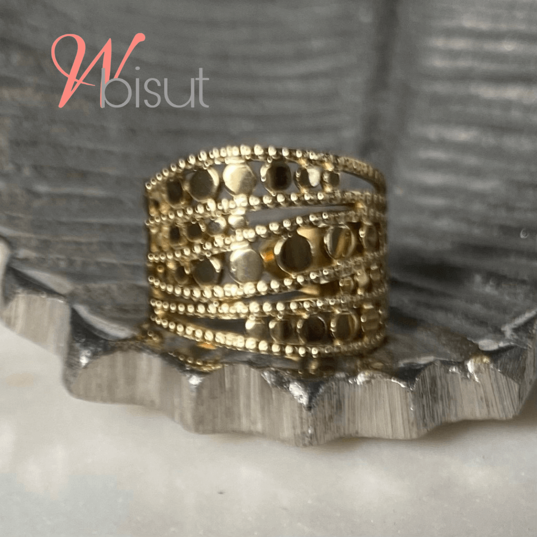 GOLDEN FILIGREE RING