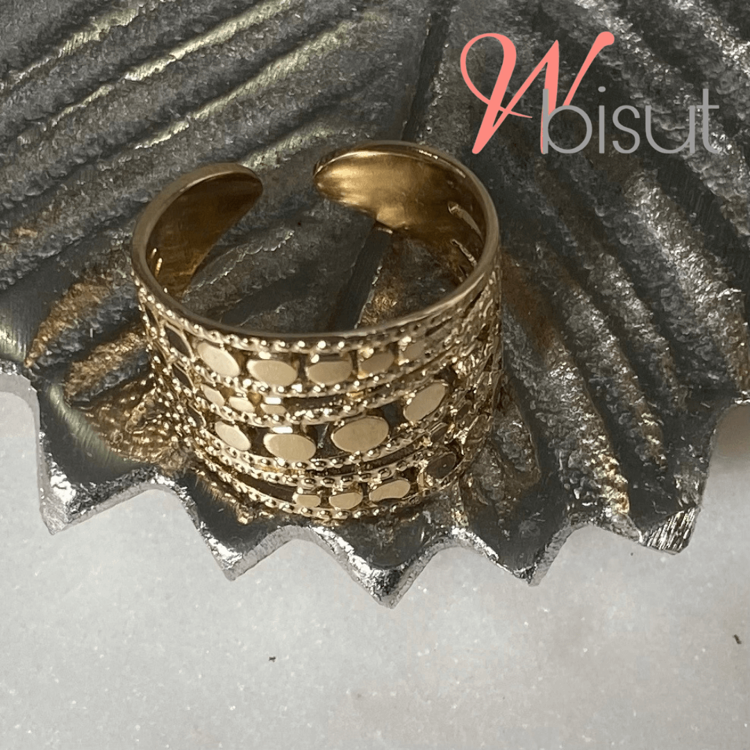 GOLDEN FILIGREE RING